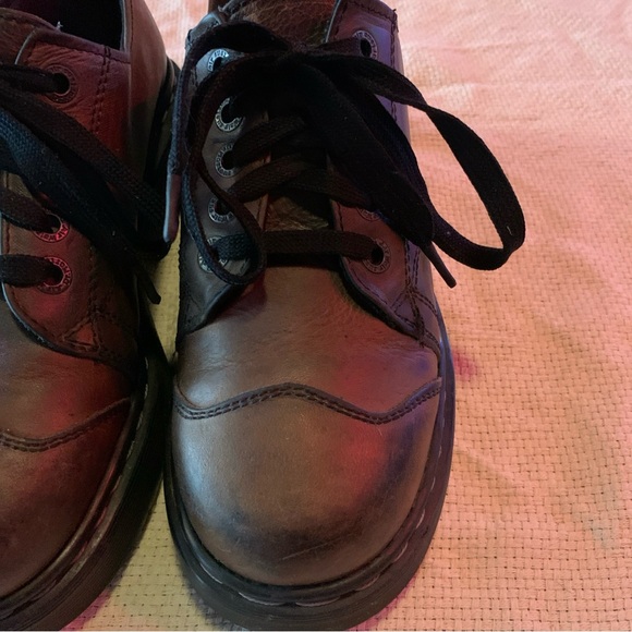 Vintage Dr Martens AirWair 8651 Brown Leather Oxford 90’s Chunky Y2k Indie sz 6 - Picture 3 of 15